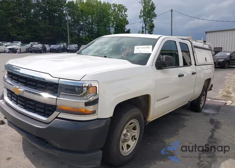 2018 Chevrolet Silverado 1500 Wt z USA, uszkodzony, nr VIN 1GCVKNEC8JZ346472